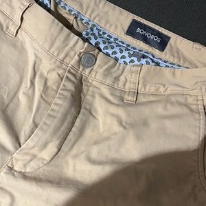 Bonobos slim fit tan chinos 32x32
